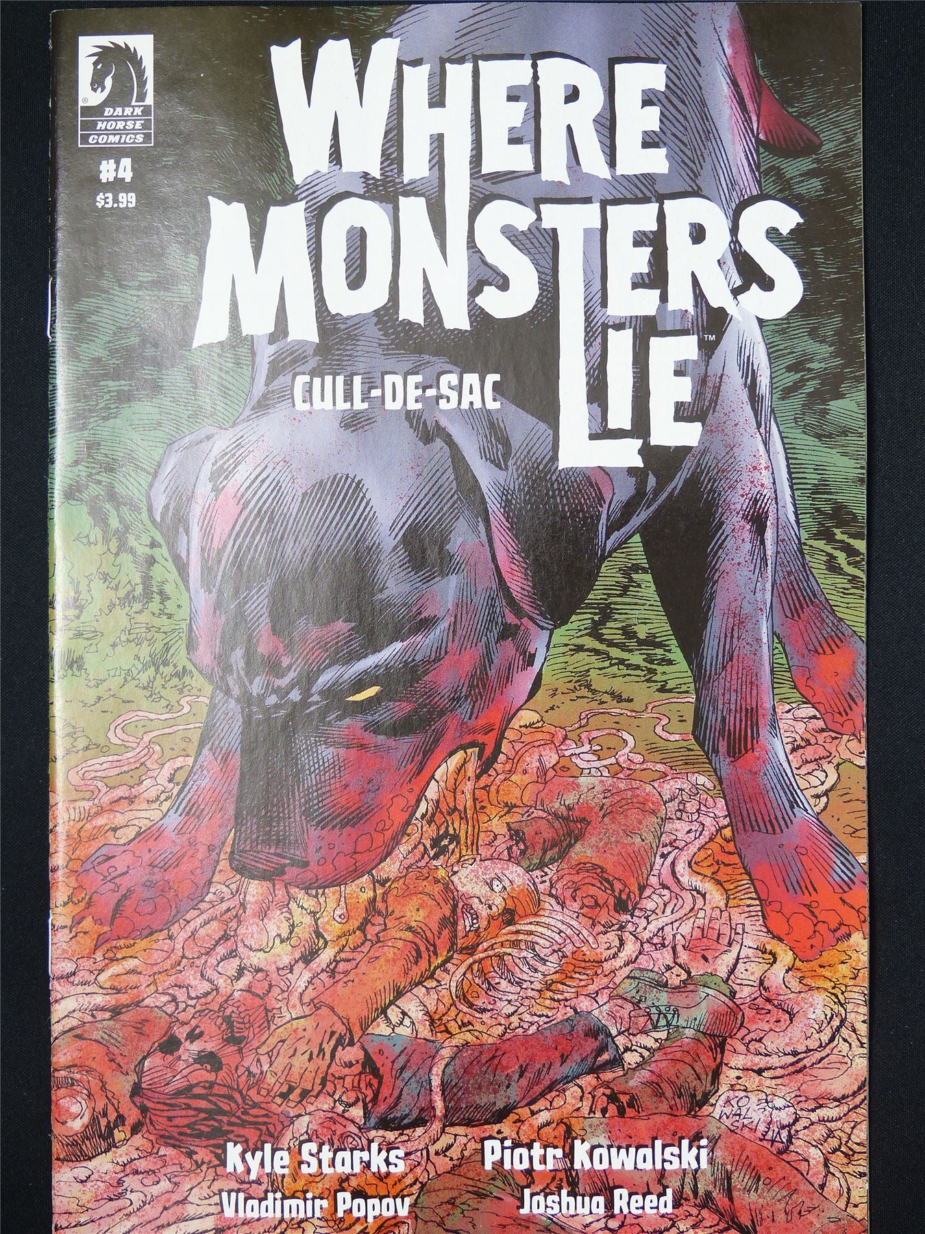 WHERE Monsters lie: Cull-De-Sac #4 - B&B Dark Horse Comic #DQ