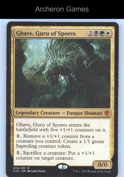 Ghave, Guru of Spores 200 Mythic MTG Card Commander 2016