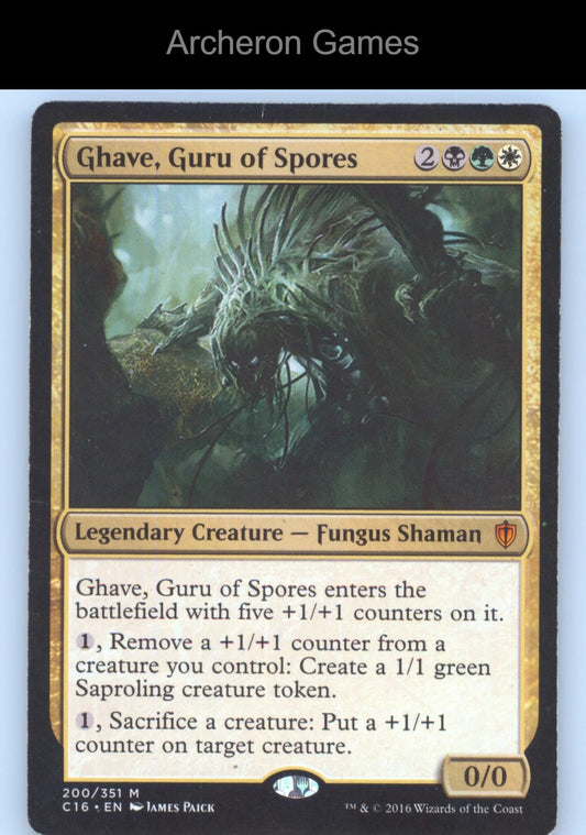 Ghave, Guru of Spores 200 Mythic MTG Card Commander 2016