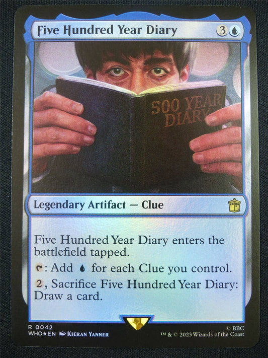 Five Hundred Year Diary Foil - WHO - Mtg Card #EQ