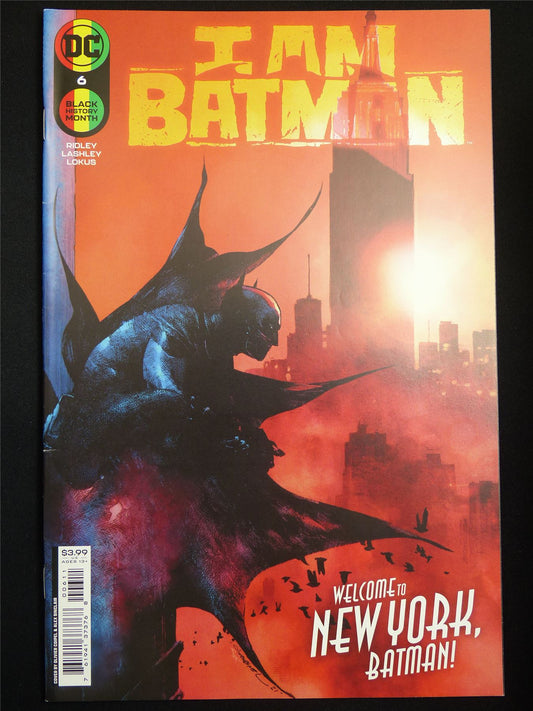 I Am BATMAN #5 Black History Month Variant - B&B DC Comic #2HP