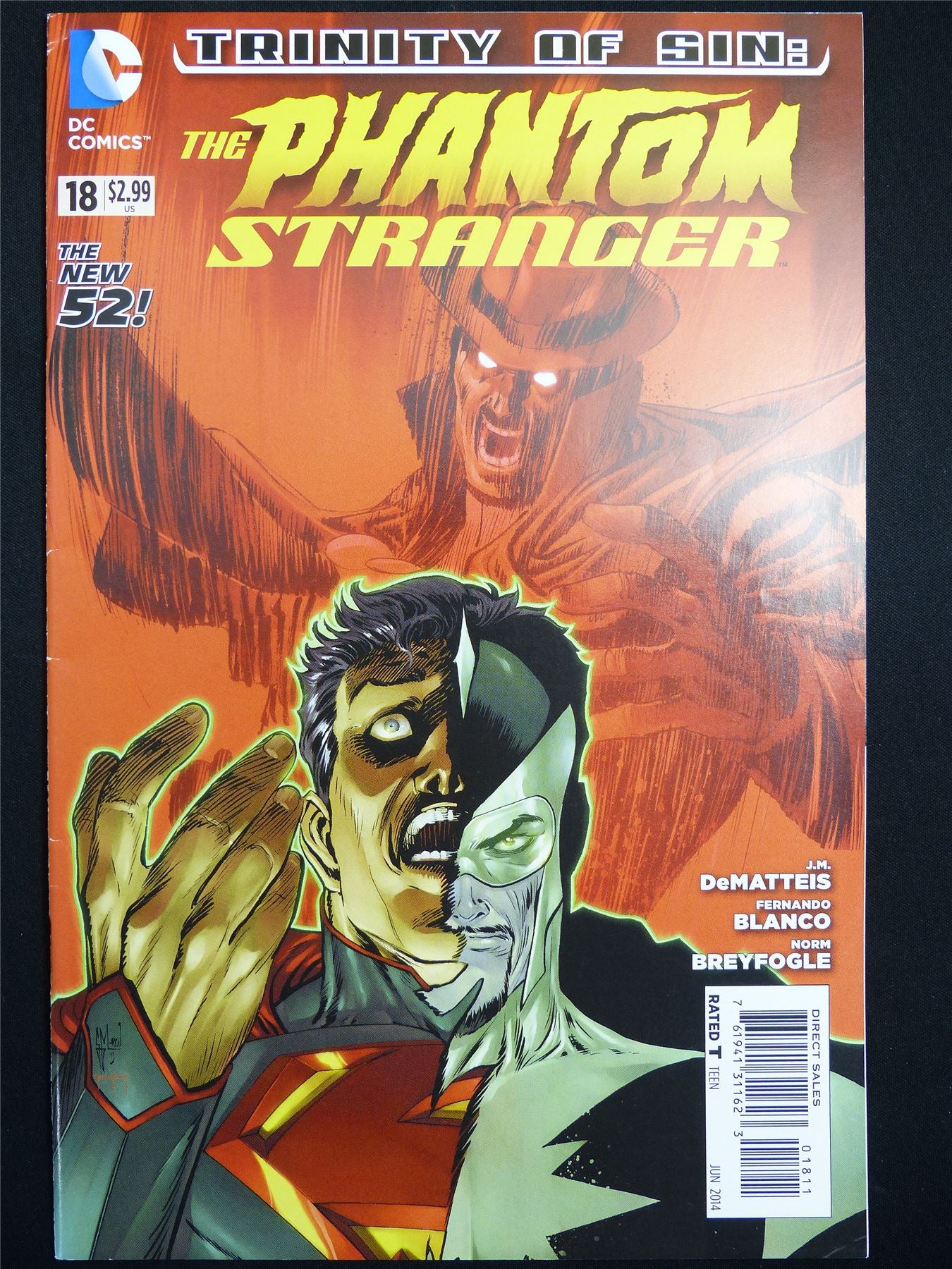 Trinity of Sin: The PHANTOM Stranger #18 Cvr A new 52! - DC Comic #3BF