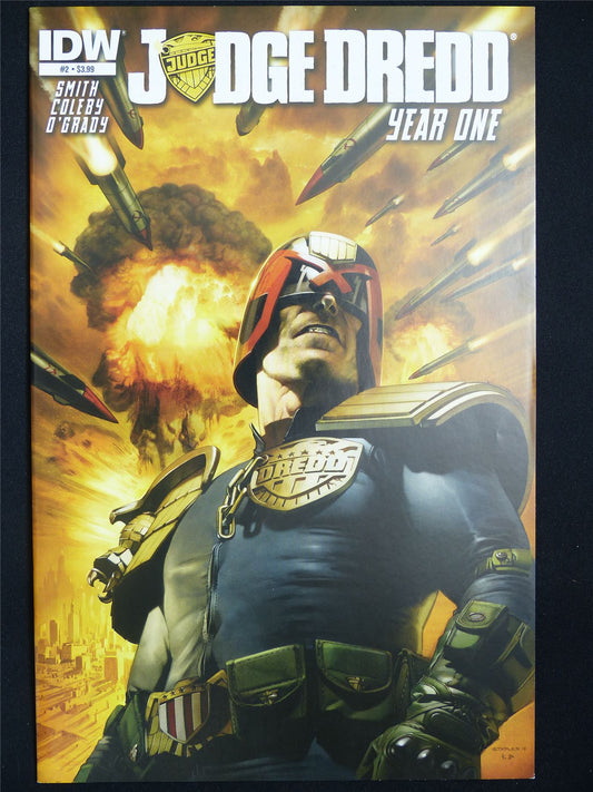 JUDGE Dredd: Year One #2 - IDW Comic #1O3