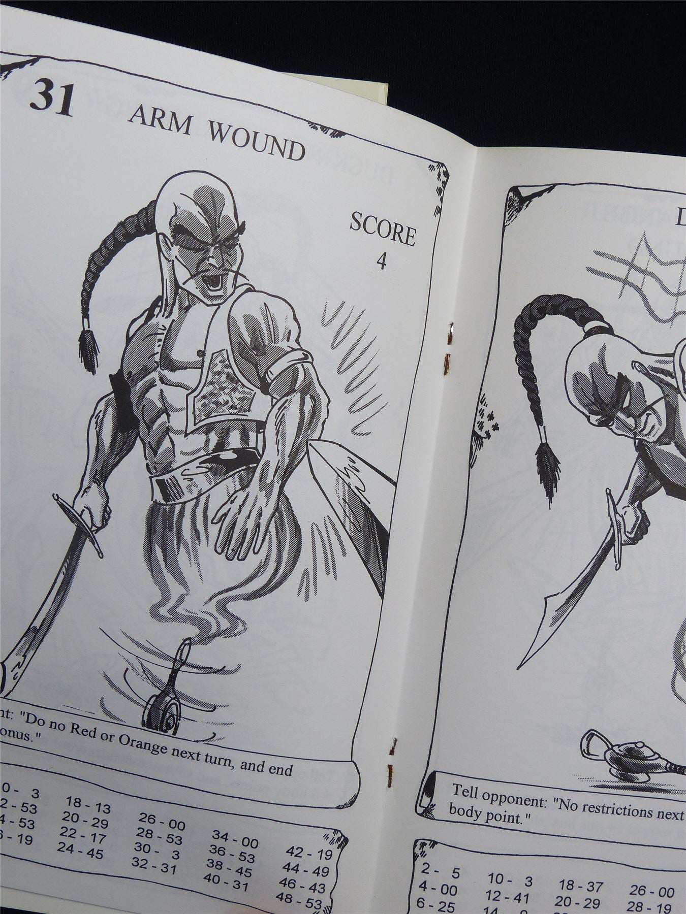 Lost Worlds Fantasy Combat Book Game: Othere Djinn of Destruction Booklet - Nova Rules Booklet #2W1