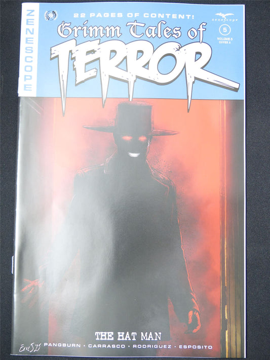 GRIMM Tales of Terror volume five: The Hat Man #5 - May 2025 Zenescope Comic #FR