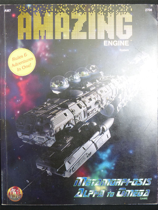 Amazing Engine: Metamorphosis Alpha to Omega Rulebook - TSR Roleplay Softback #KD