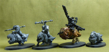 Squighog Boyz set of 4 - Orks - Warhammer 40K #1IU