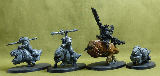 Squighog Boyz set of 4 - Orks - Warhammer 40K #1IU