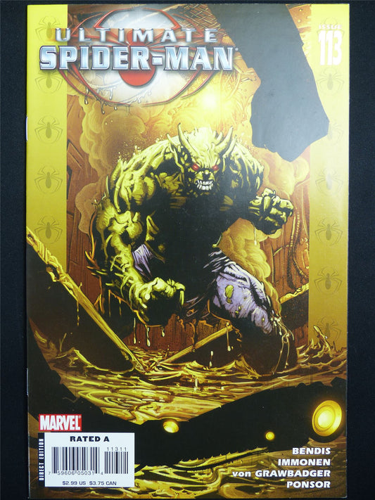 Ultimate SPIDER-MAN #113 Cvr A - Marvel Comic #4N3