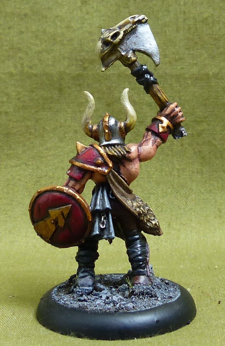 Classic Metal Marauder of Chaos Limited Edition painted - Warhammer AoS #53O