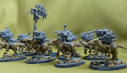 Cold One Knights set of 8 - Seraphon - Warhammer AoS #1GH