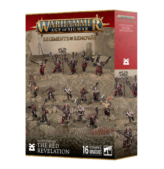 The Red Revelation - Blades of Khorne - Warhammer: Age of Sigmar - Available from 02/08/25