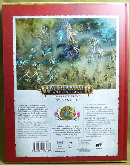 Sylvaneth Order Battletome - Warhammer AoS Hardback #4Y4