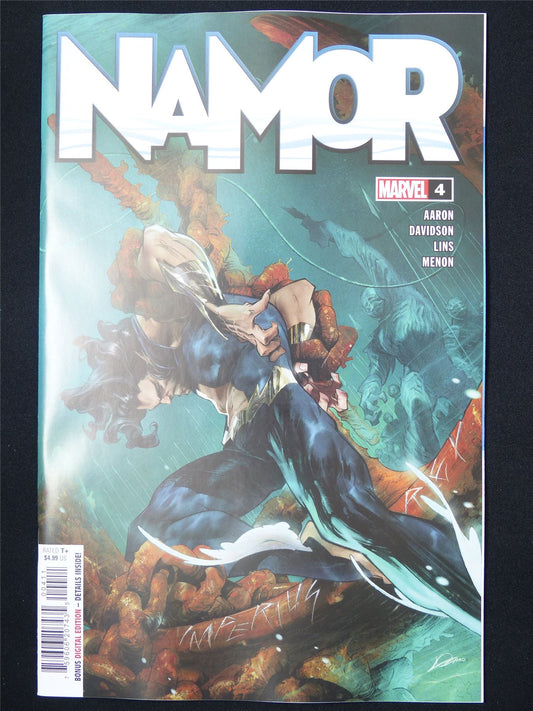 NAMOR #4 - B&B Dec 2024 Marvel Comic #3KO