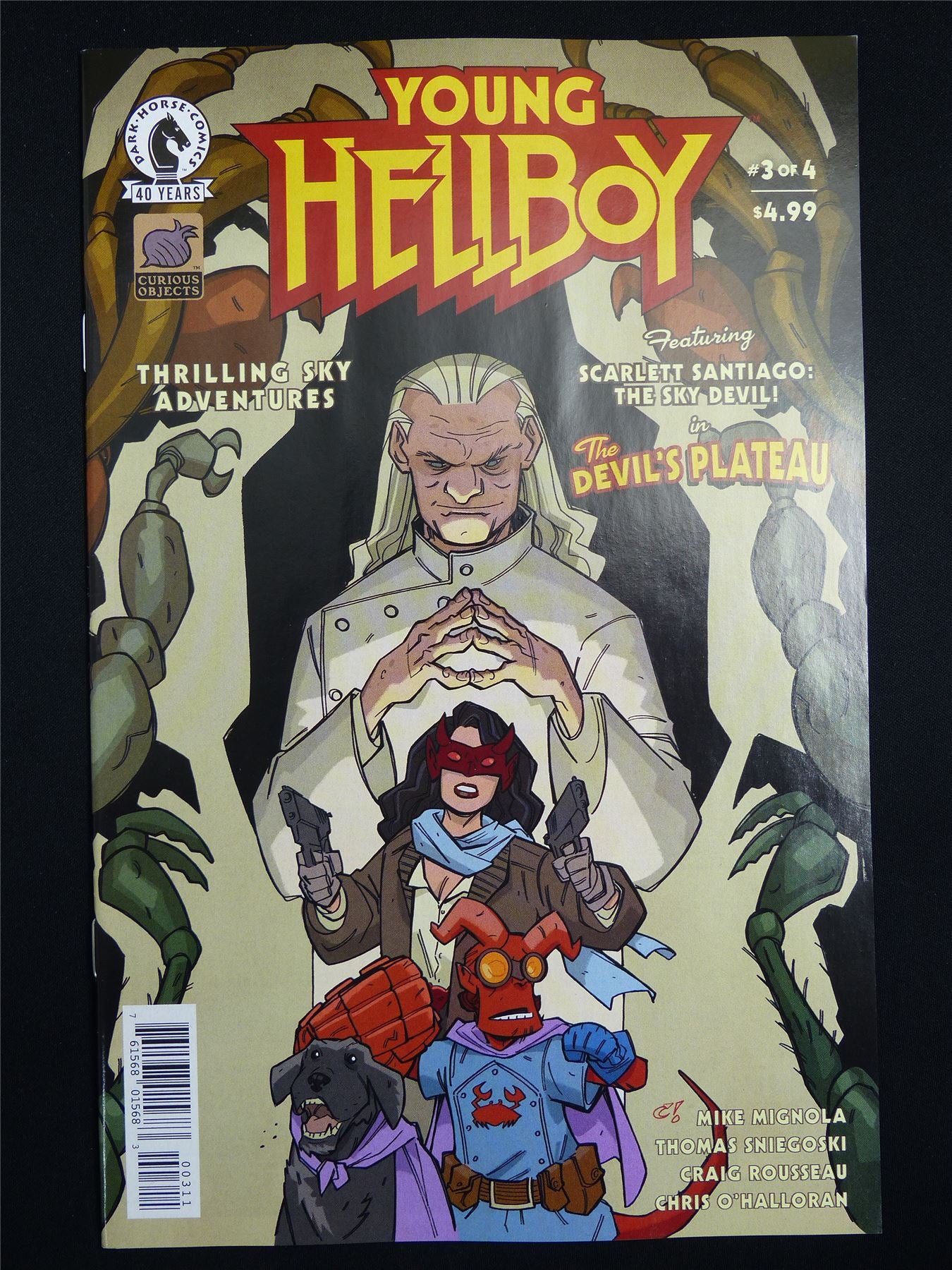 Young HELLBOY: Thrilling Sky Adventures #3 Cvr A - Sep 2026 Dark Horse Comic #46H
