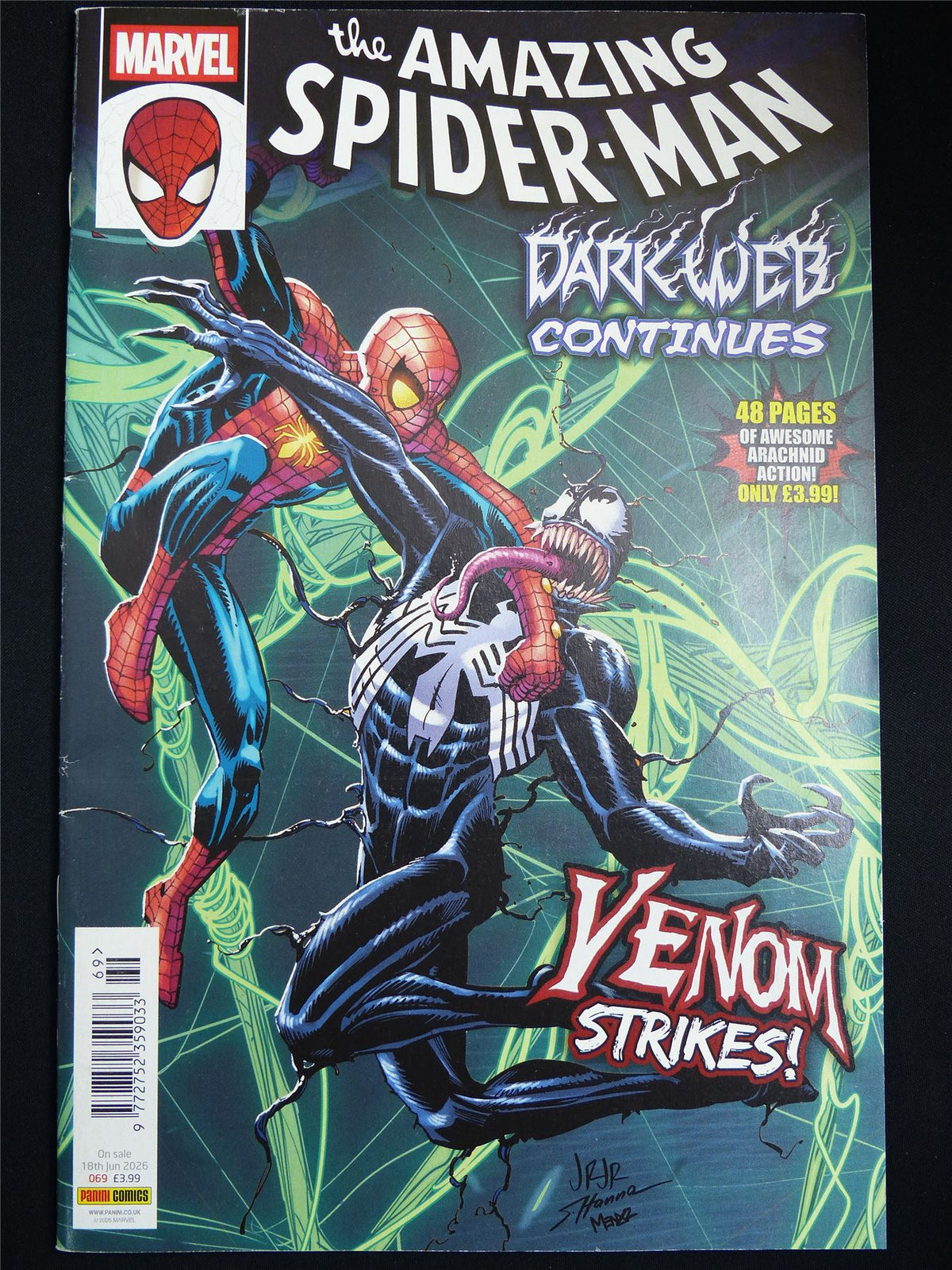 The Amazing SPIDER-MAN #69 Cvr A Panini - Marvel Comic #3XK