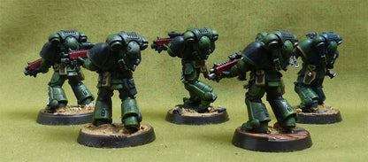 Intercessor Squad set of 5 painted - Space Marines - Warhammer 40K #5BI