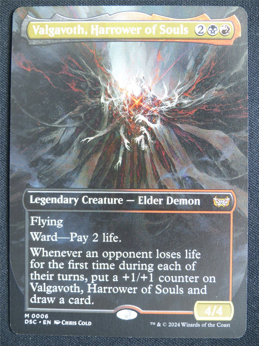 Valgavoth Harrower of Souls Borderless - DSC - Mtg Card #3H3