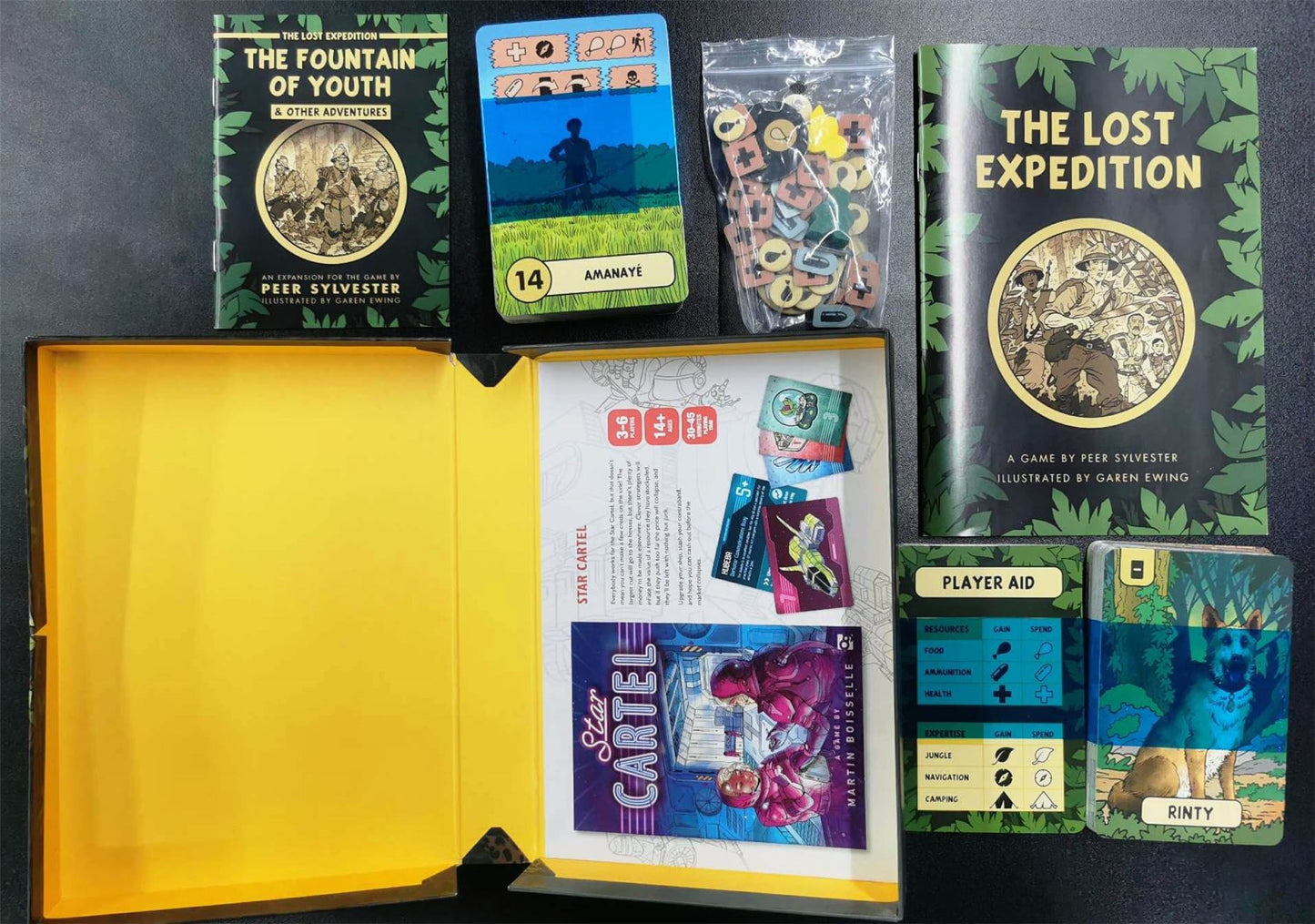 The Lost Expedition - Board Game #6WP