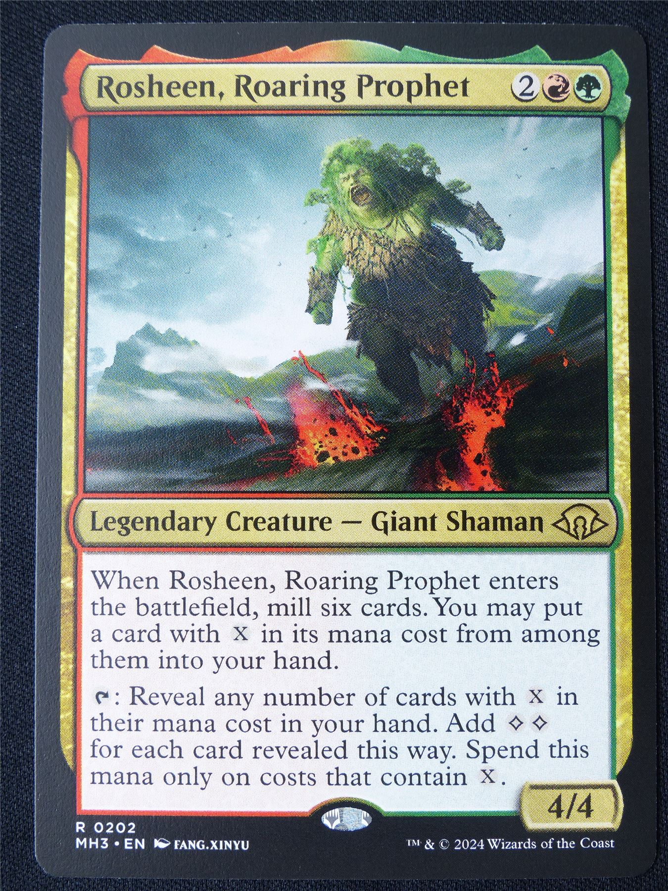 Rosheen Roaring Prophet - MH3 - Mtg Card #49S