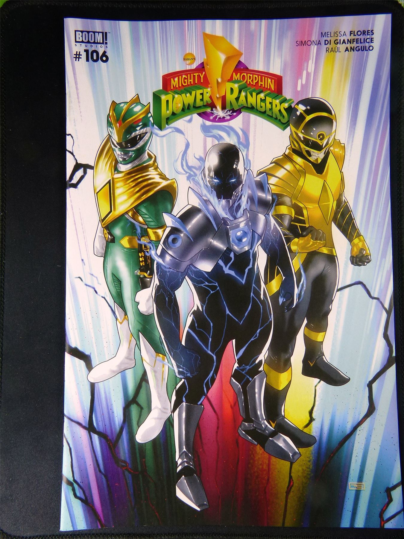 Mighty Morphin POWER rangers #106 - Boom! Comic #1II