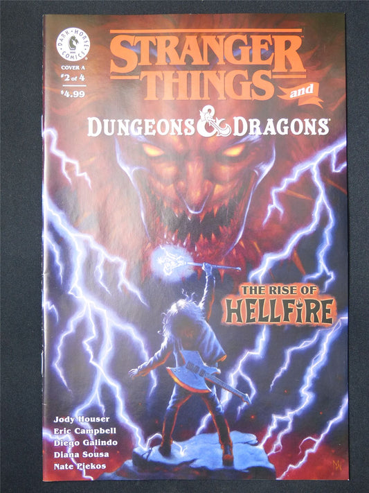 STRANGER Things and Dungeons & Dragons: The Rise of Hellfire #2 - Dark Horse Comic #2RS