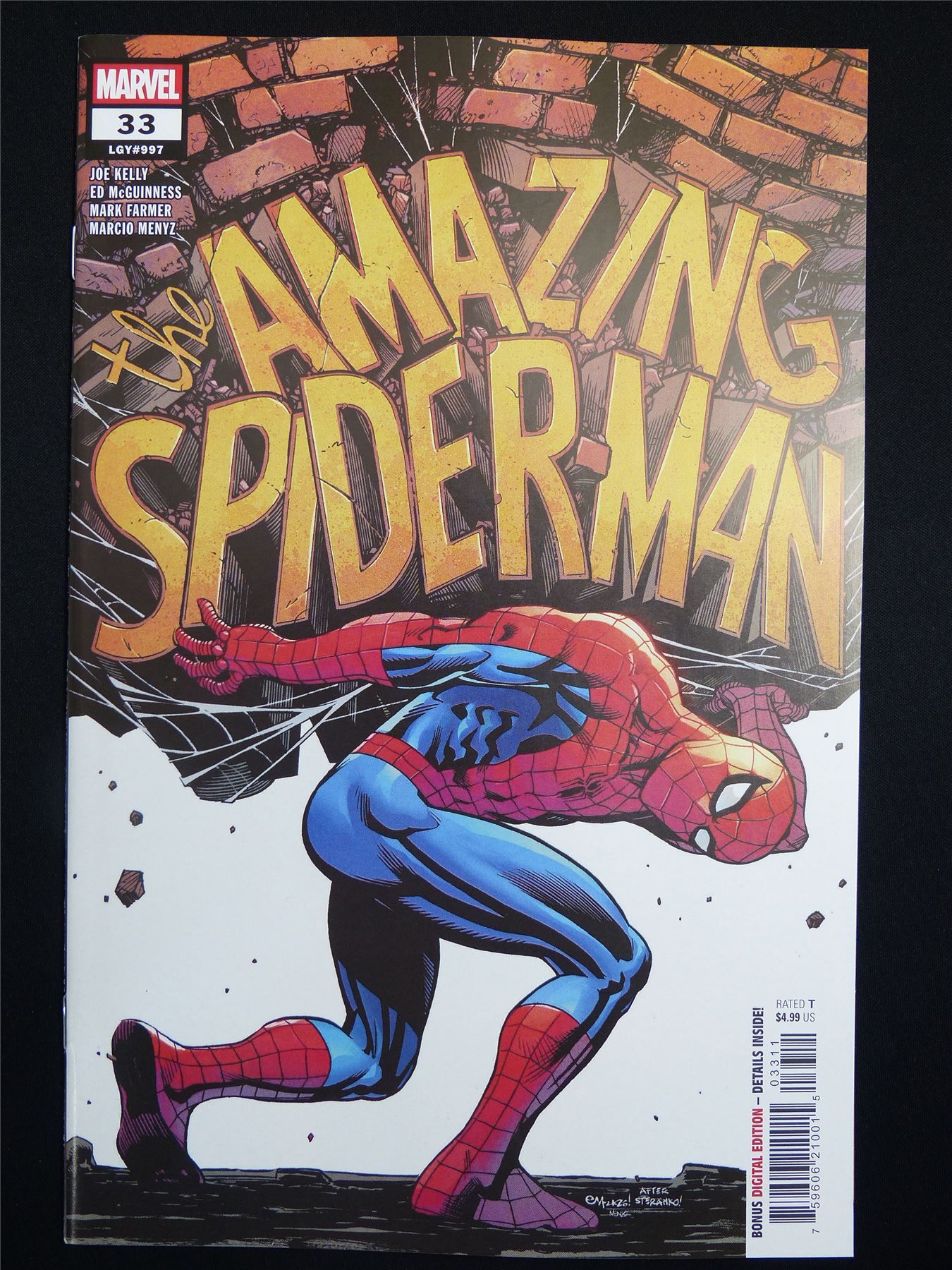 The Amazing SPIDER-MAN #33 Cvr A - Sep 2026 Marvel Comic #2HI