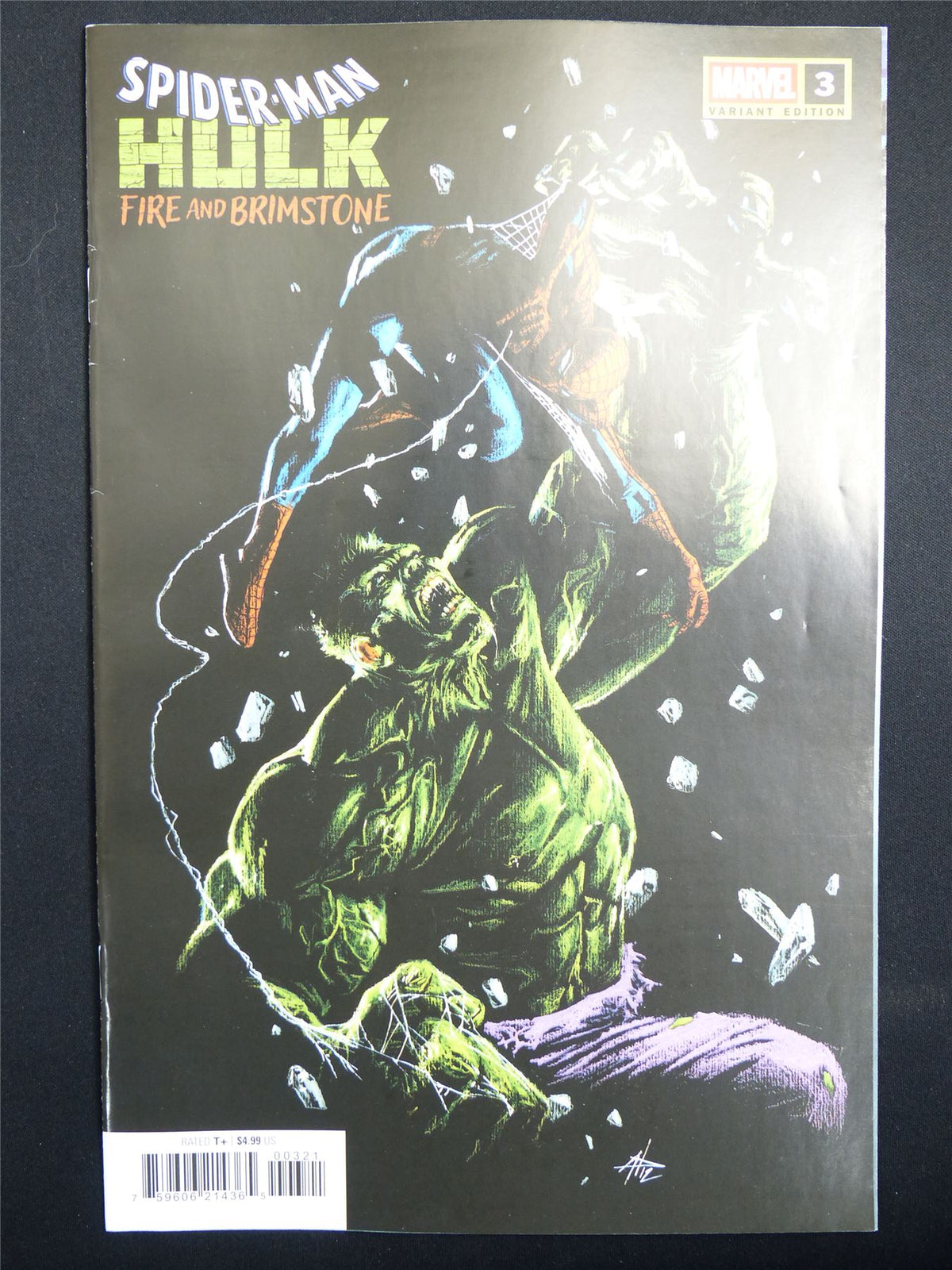 SPIDER-MAN Hulk: Fire and Brimstone #3 Cvr B - Dec 2026 Marvel Comic #53H