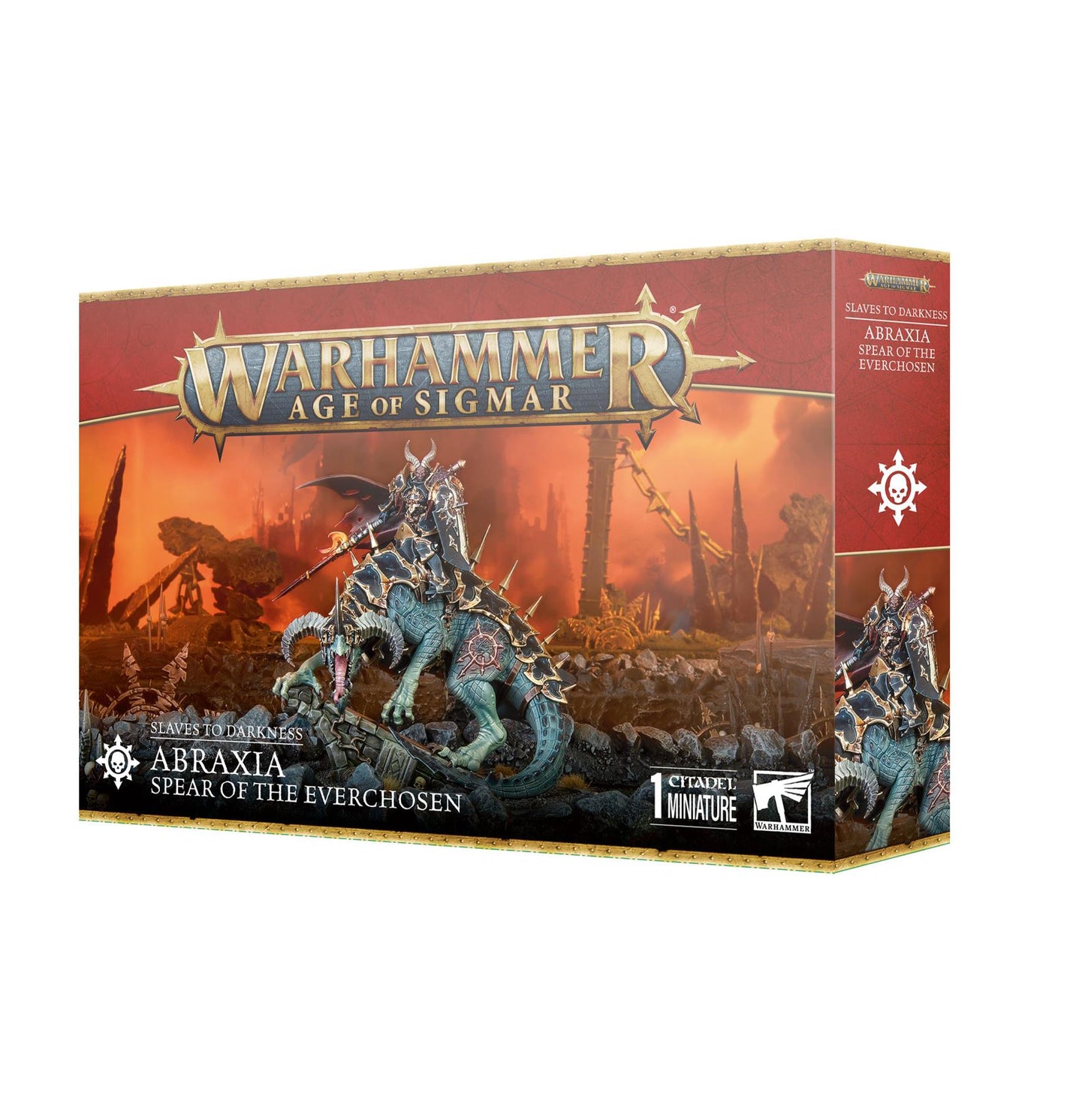 Abraxia; Spear of the Everchosen - Slaves to Darkness - Warhammer Age of Sigmar - Available from 07/12/24