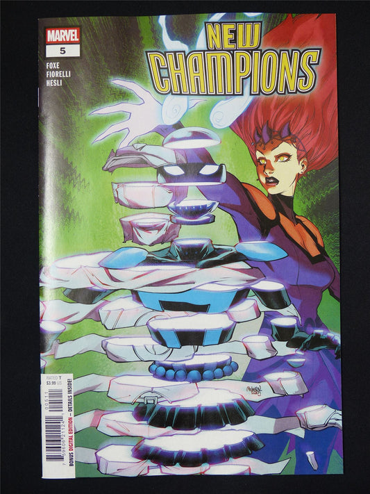New CHAMPIONS #5 - Jul 2025 Marvel Comic #UC