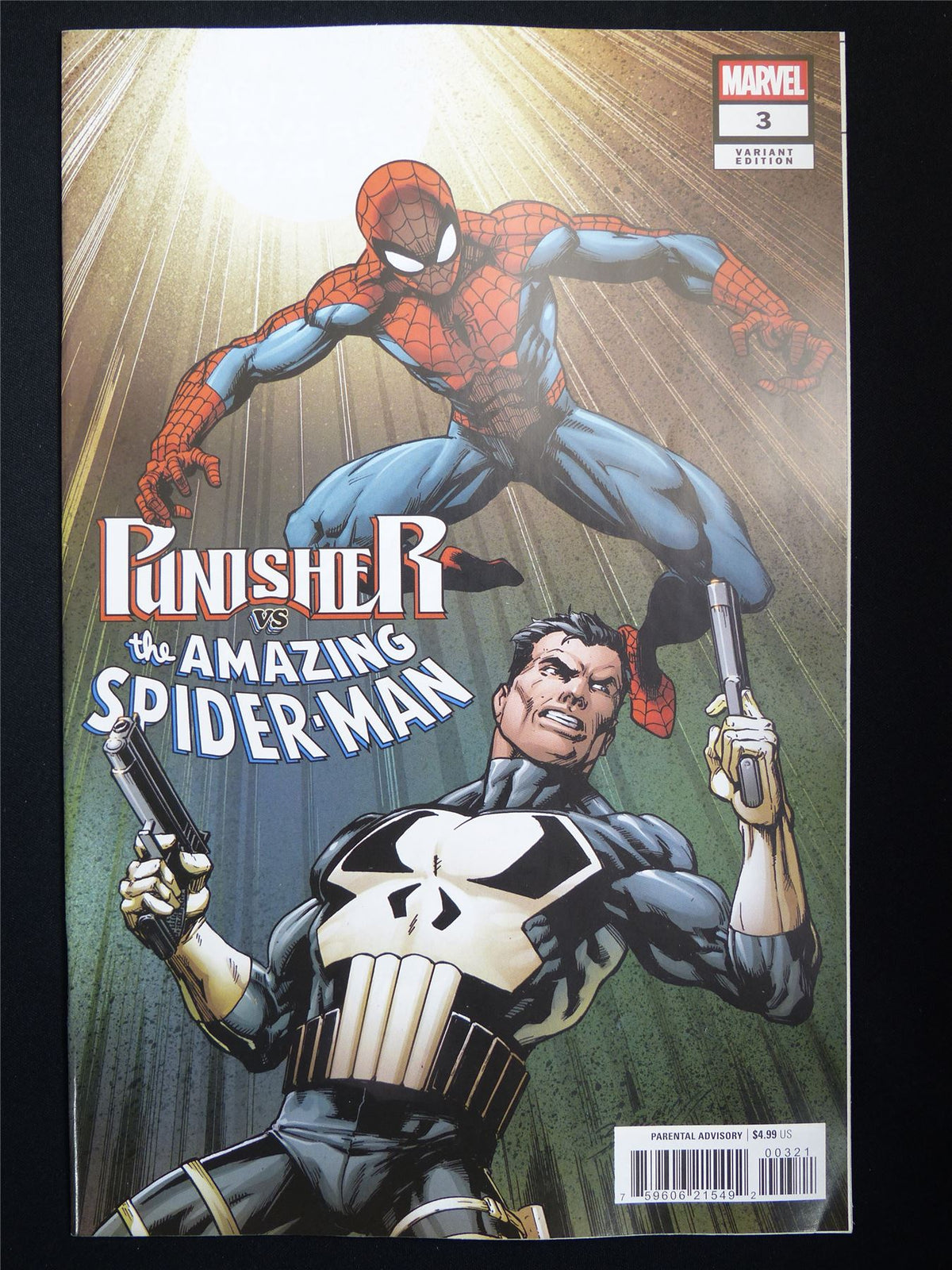 PUNISHER vs the Amazing Spider- Man #3 Cvr B - Nov 2026 Marvel Comic #4BK