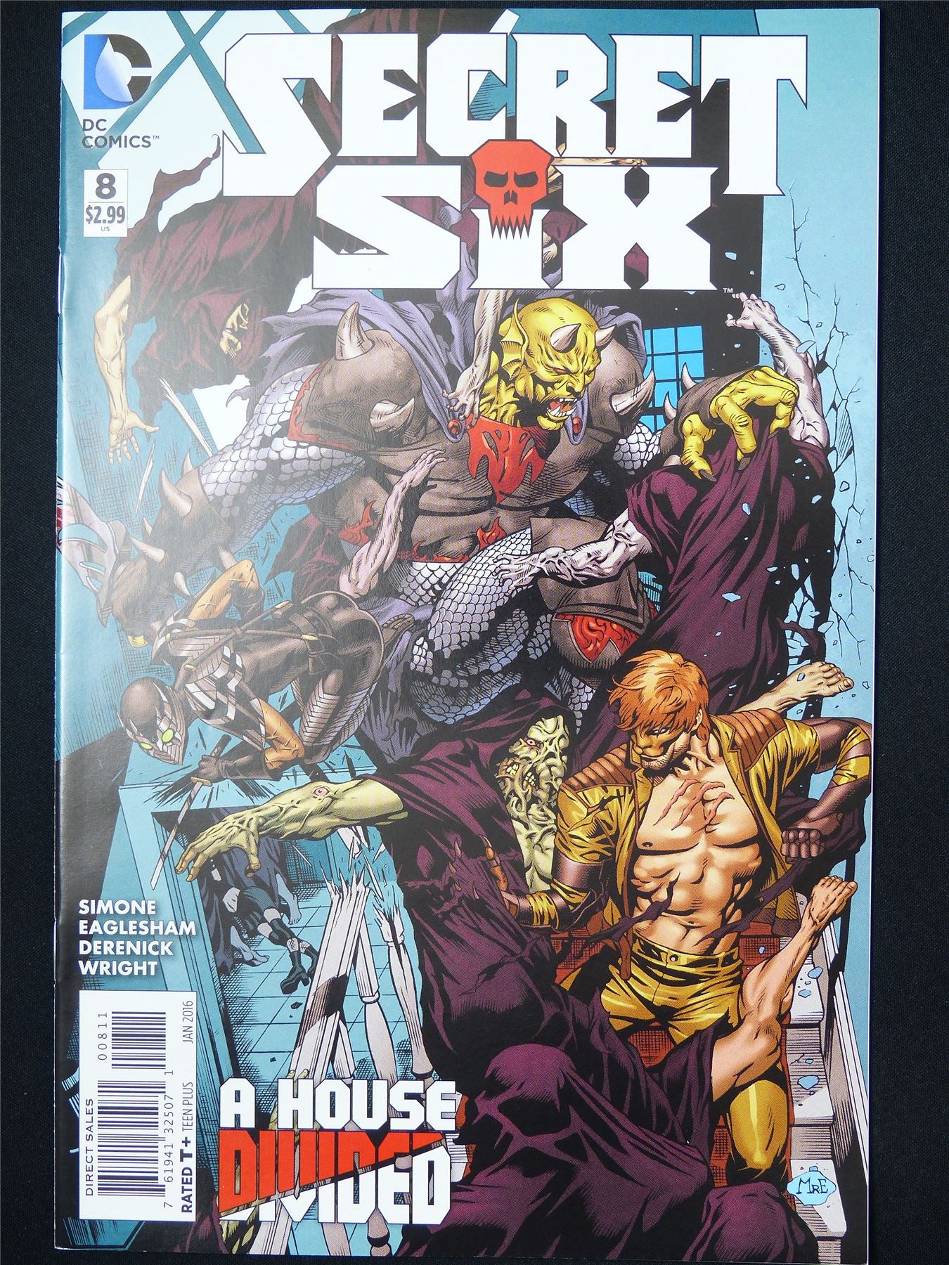SECRET Six #8 - B&B DC Comic #84E