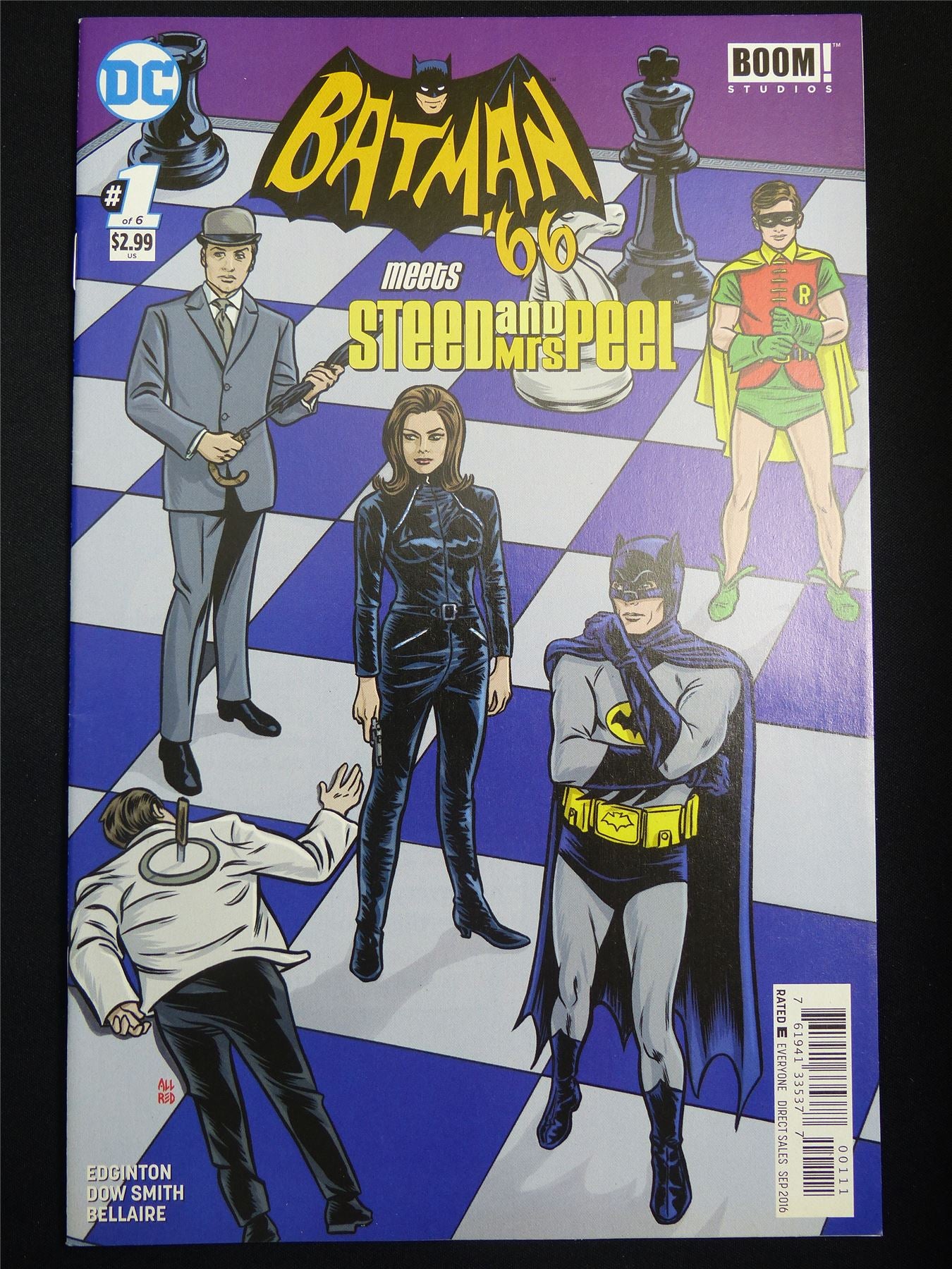 BATMAN '66 meets Steed and Mrs Peel #1 - B&B Boom! DC Comic #2HM