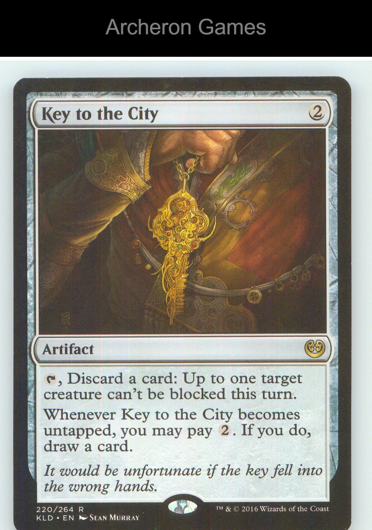 Key to the City KLD 220 R MTG Card NM/EX+