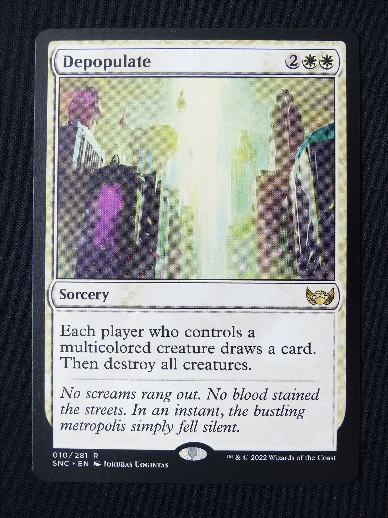 Depopulate - SNC - Mtg Card #3F8