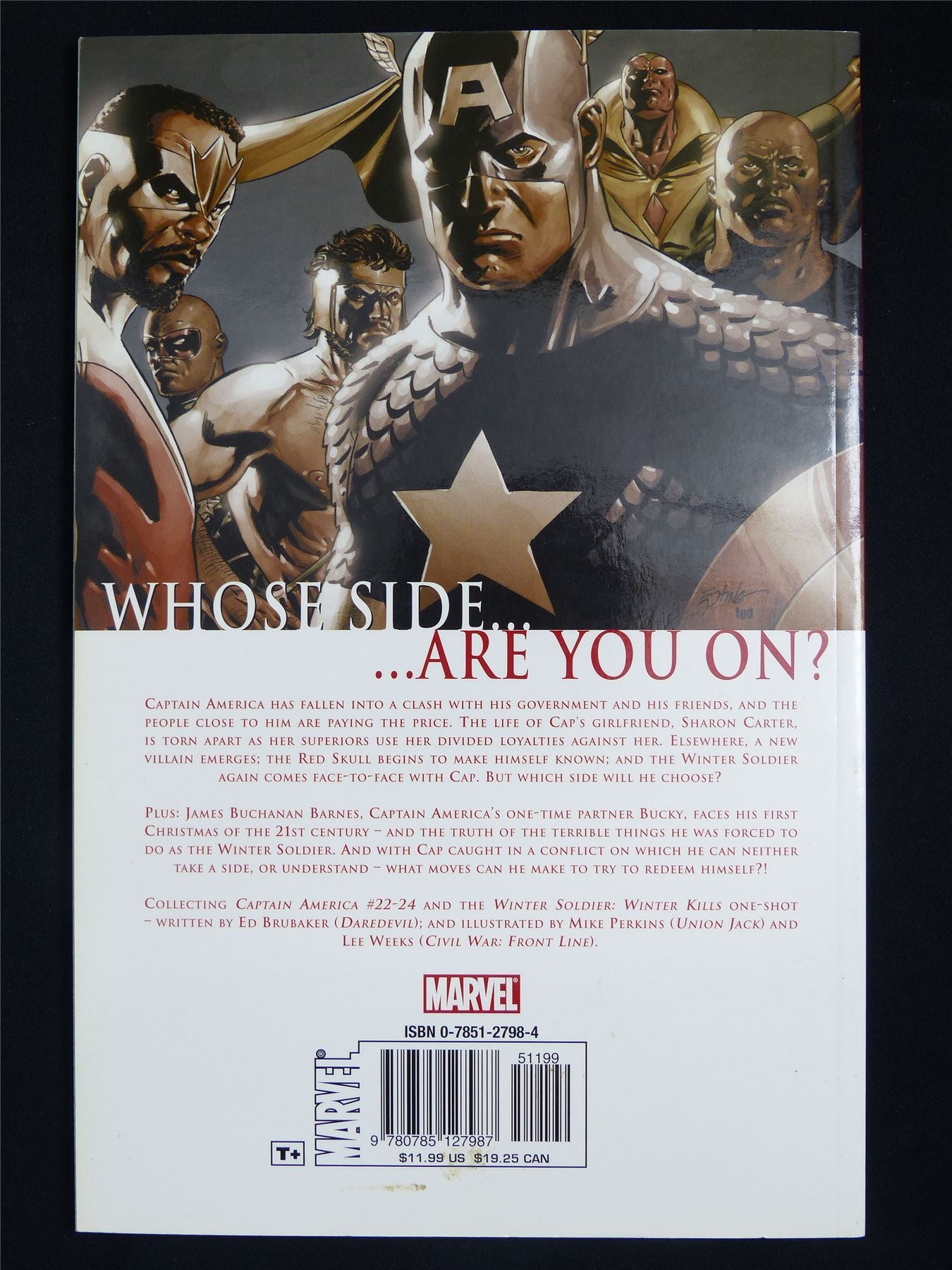 Civil War: Captain America - Marvel Graphic Softback #48C