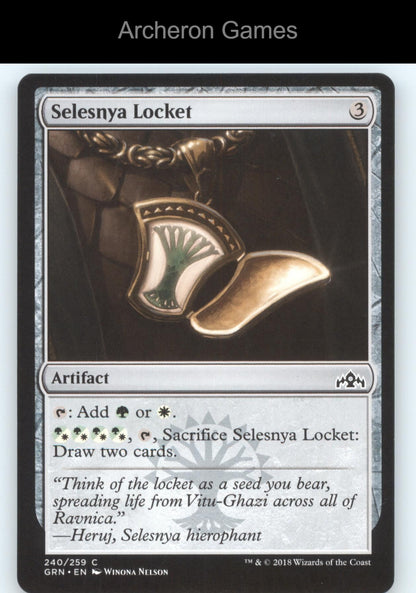 Selesnya Locket 240 C MTG Card Guilds of Ravnica