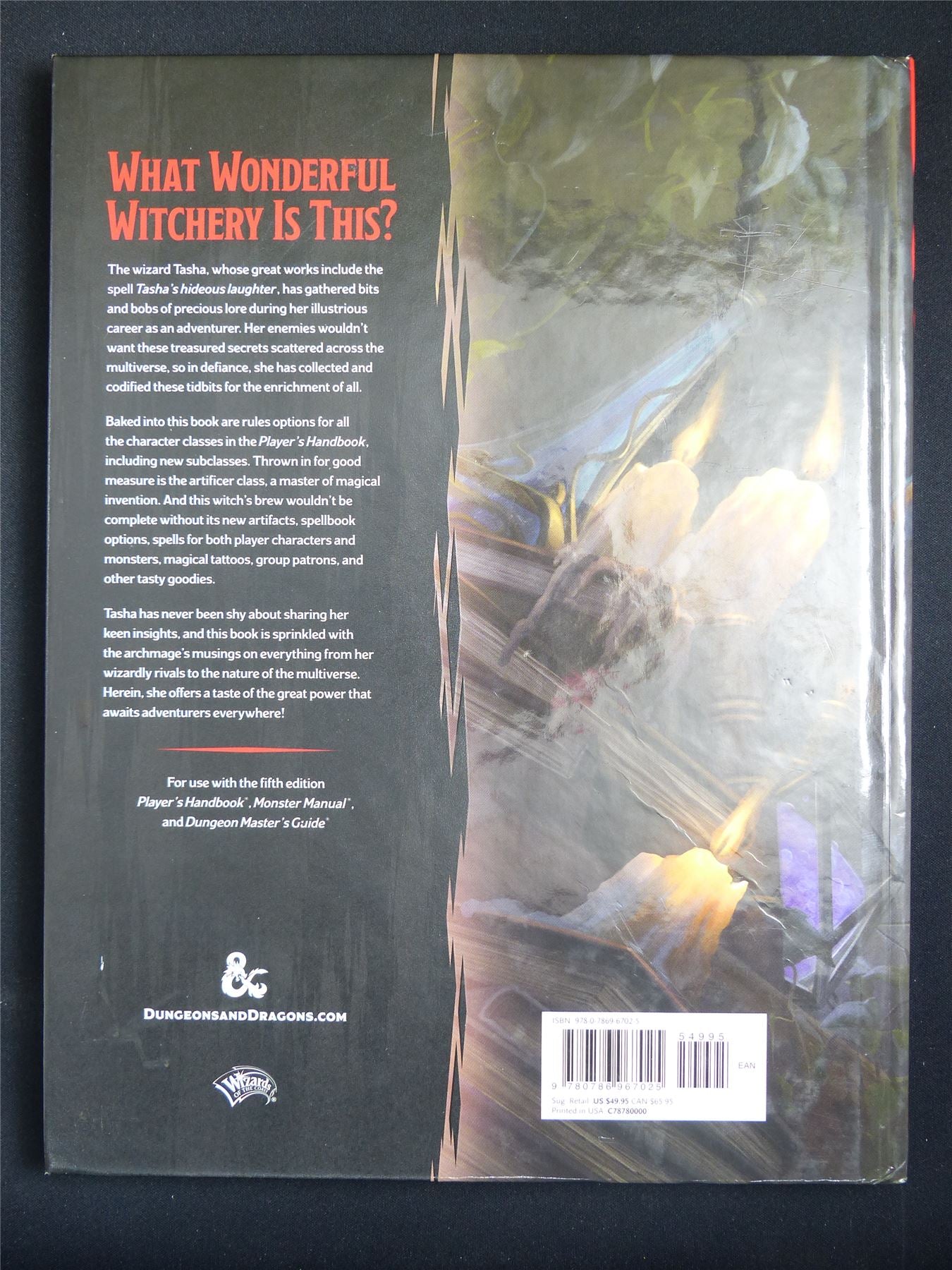 D&D 5e Tasha's Cauldron of Everything - Dungeons & Dragons Hardback #5WA