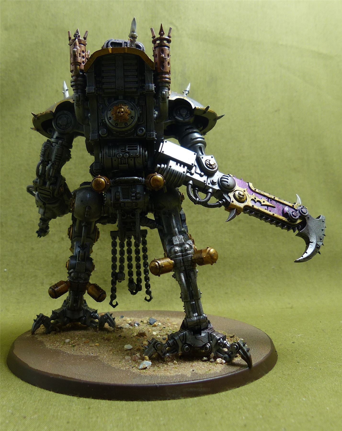 War Dog Stalker painted - Chaos Space Marines - Warhammer 40K #1B8
