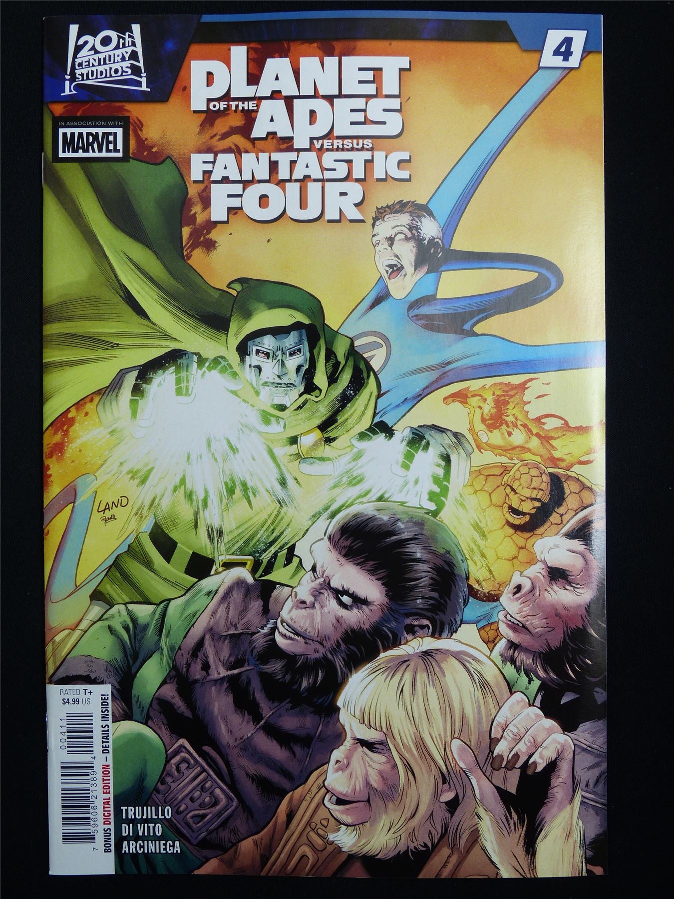 PLANET of the Apes versus Fantastic Four #4 Cvr A - Jul 2026 Marvel Comic #OP