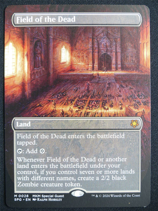Field of the Dead Borderless - SPG - Mtg Card #219