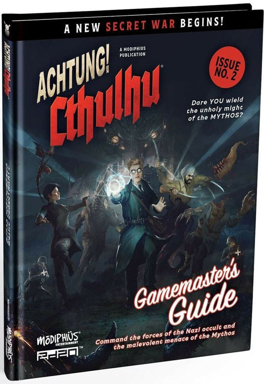 Achtung! Cthulhu 2d20: Gamemaster's Guide - Roleplay Hardback #TR