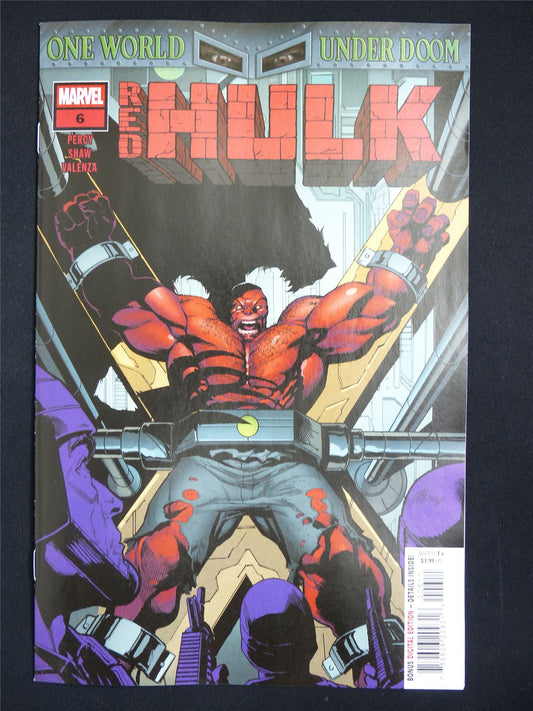 Red HULK #6 - Sep 2025 Marvel Comic #1WA