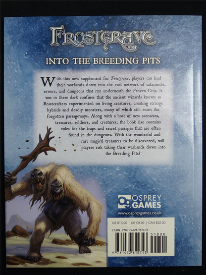Into the Breeding Pits: Frostgrave - Book Softback #MO
