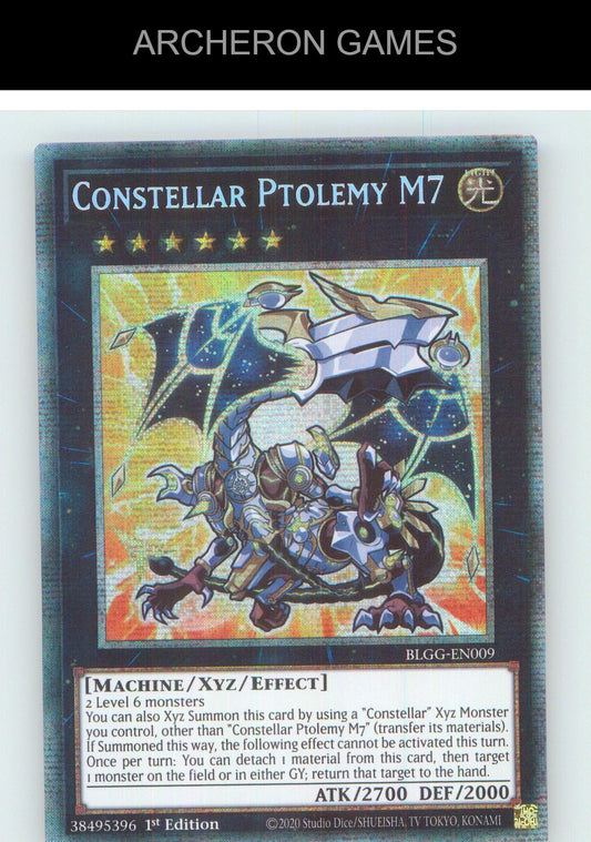 Constellar Ptolemy M7 (Starlight Rare) Starlight Rare YUGIOH Card 1st Edition