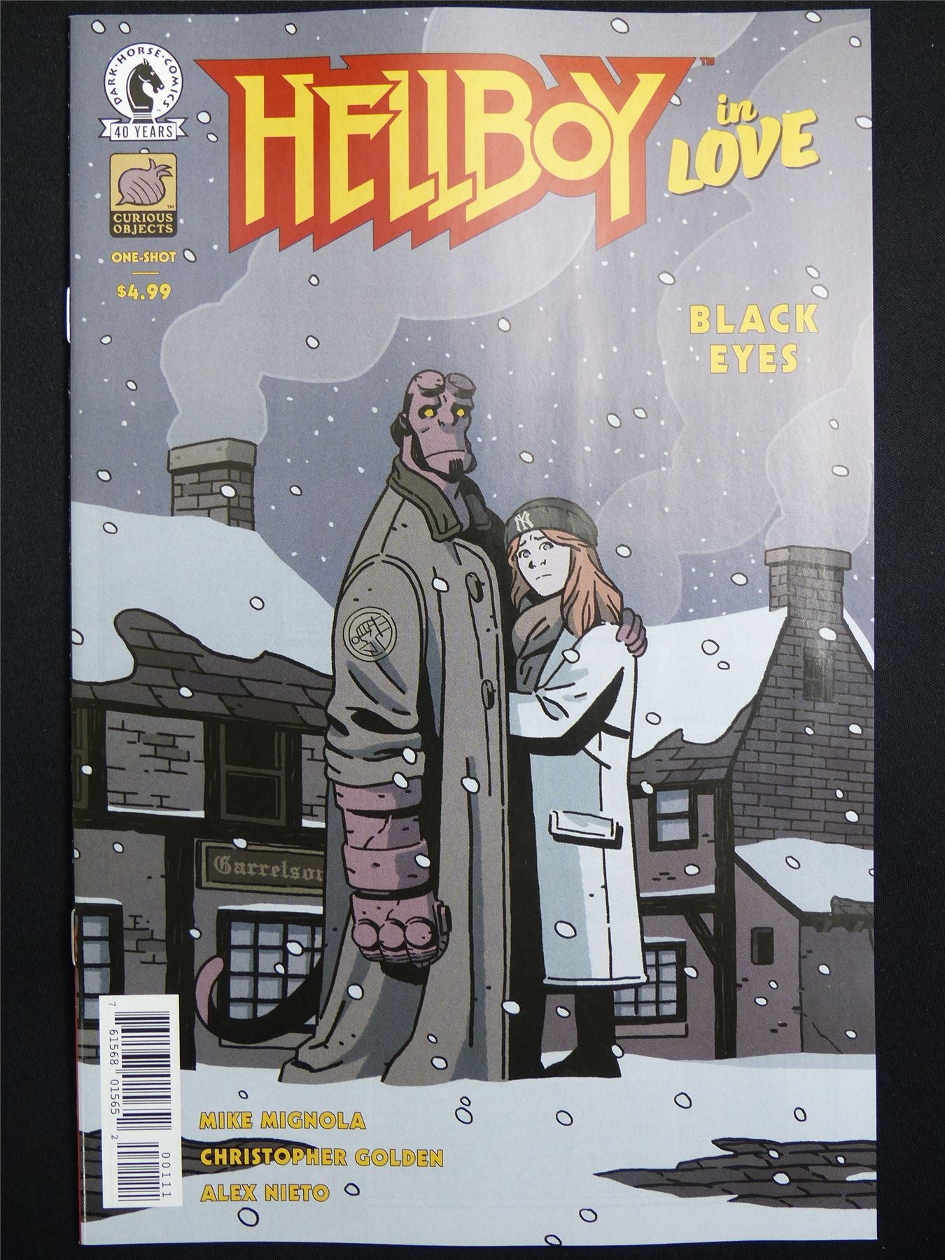 HELLBOY in Love: Black Eyes One-Shot Cvr A - Apr 2026 Dark Horse Comic #4TS