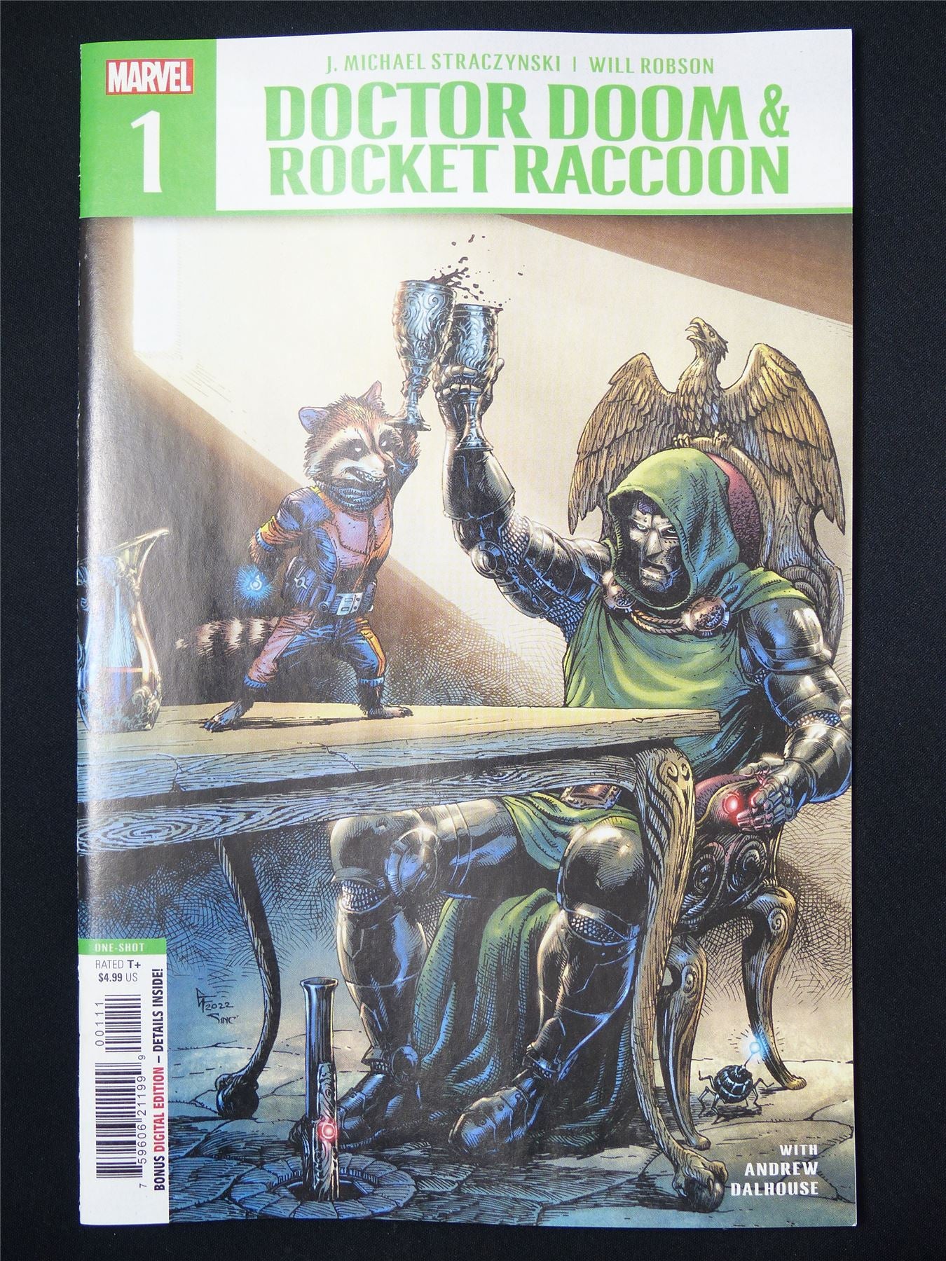 DOCTOR Doom & Rocket Raccoon #1 - B&B Mar 2025 Marvel Comic #7S7