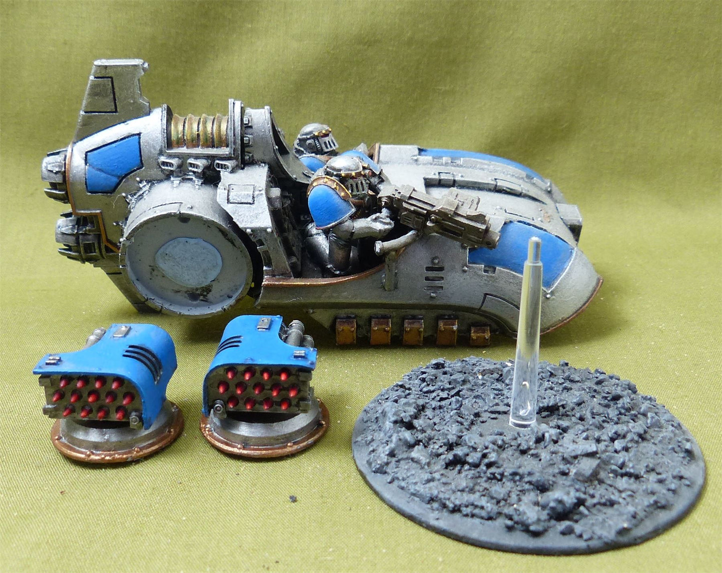 Forge World Javelin Landspeeder painted - Astral Claws - Warhammer 40k #3RP