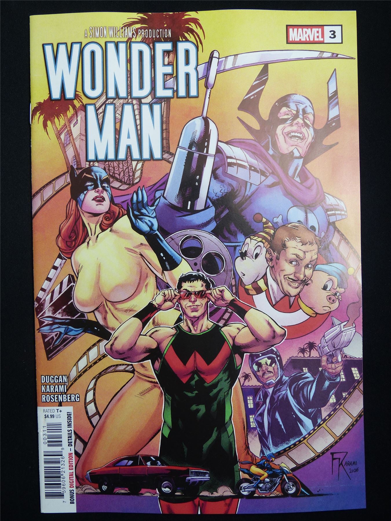 WONDER Man #3 Cvr A - Jul 2026 Marvel Comic #OX