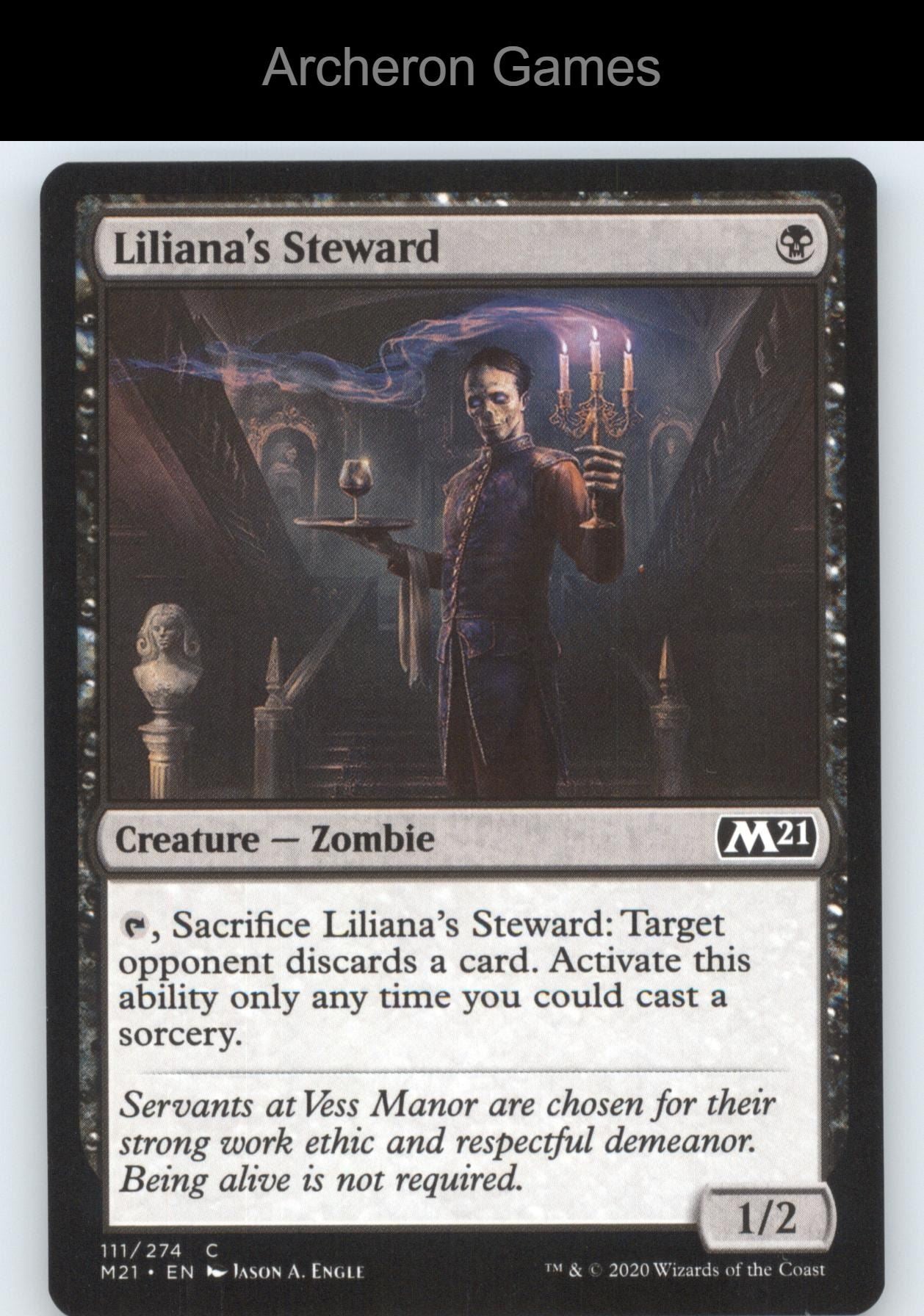 Liliana's Steward 111 C MTG Card Core Set 2021